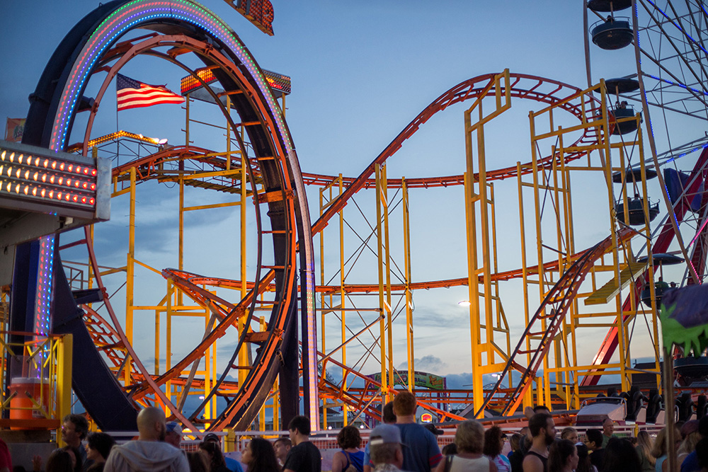 Looping Star Roller Coaster