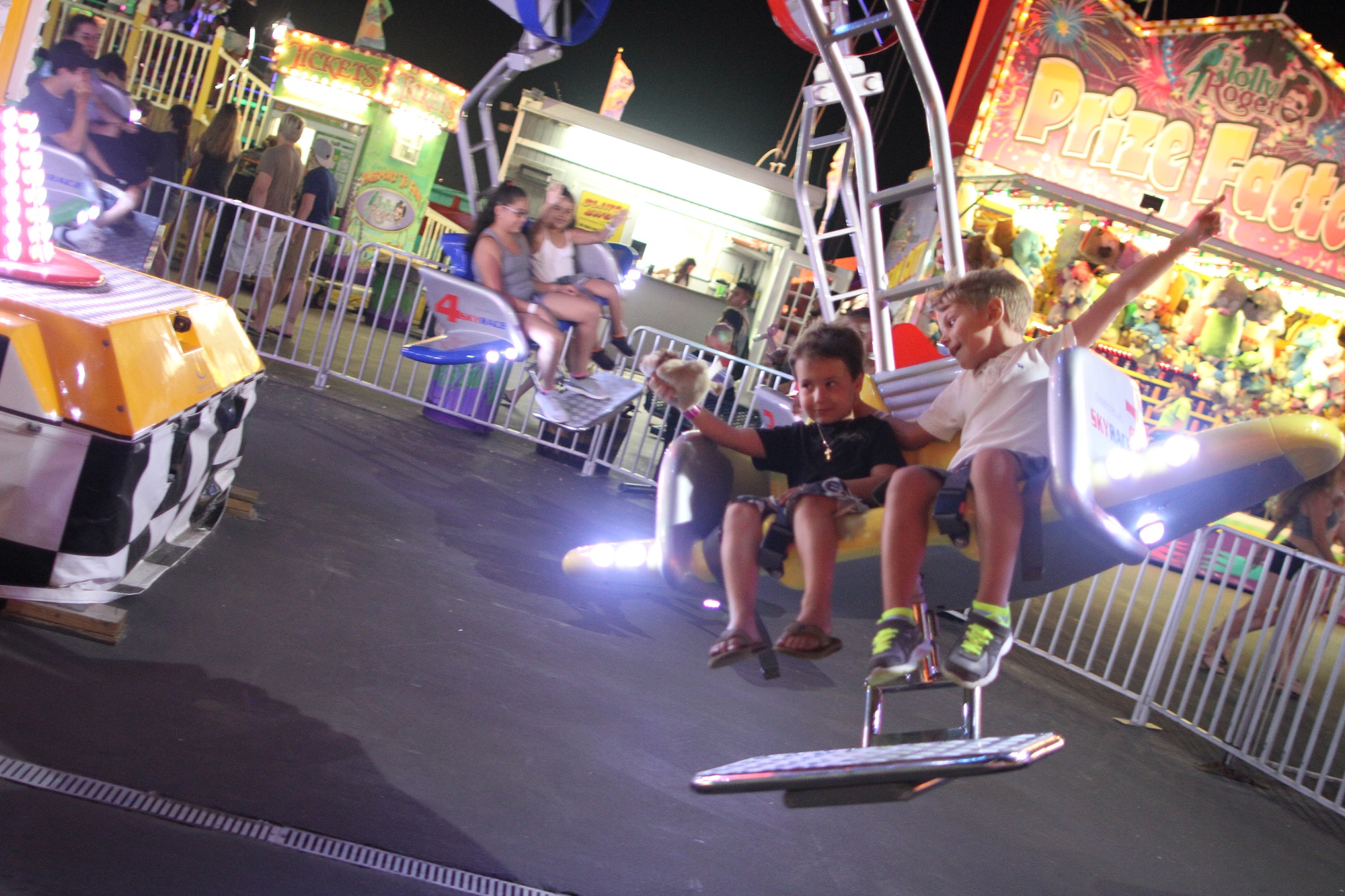Sky Race Jolly Roger Pier Amusements Ocean City MD