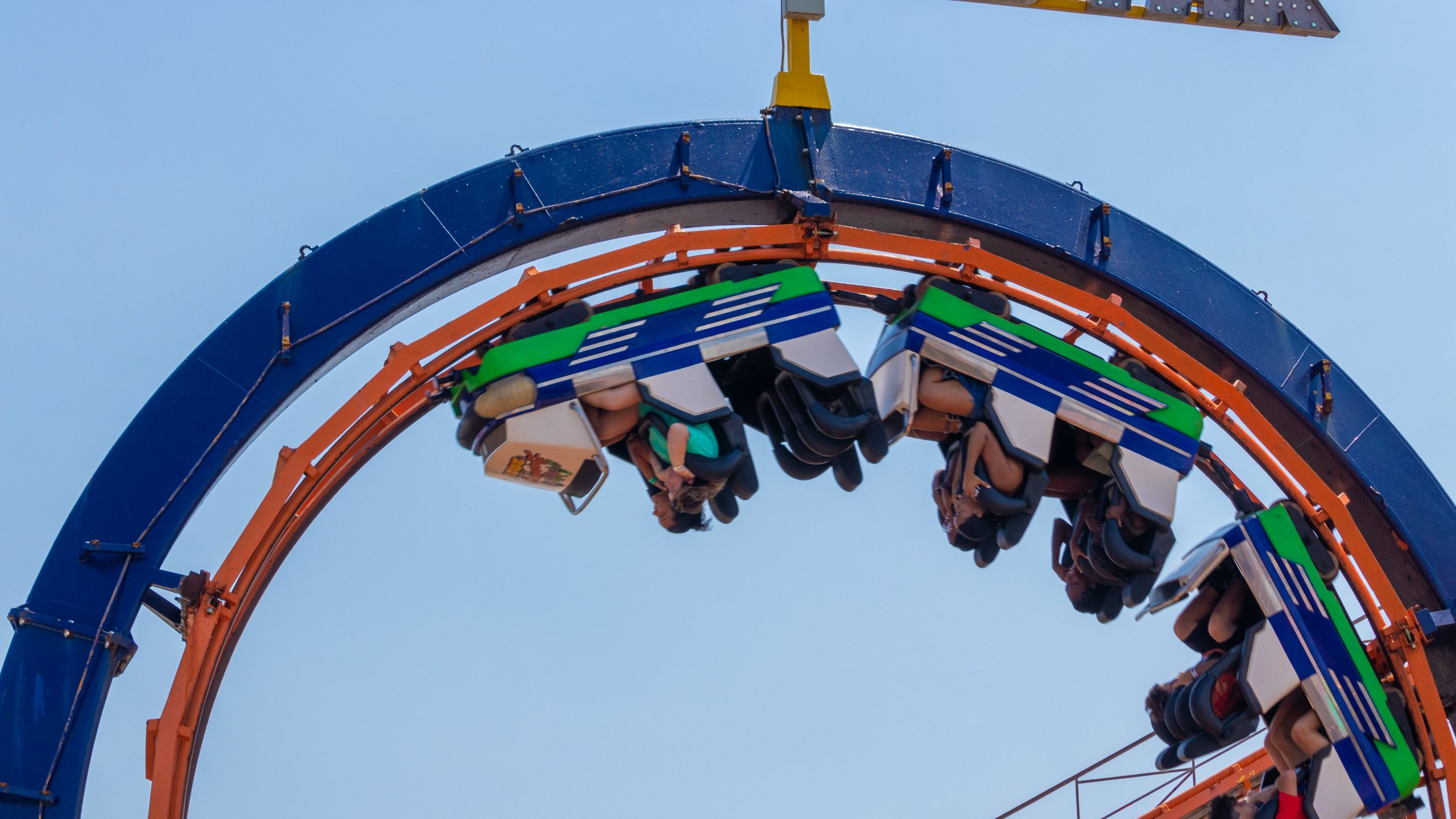 Looping Star Roller Coaster Jolly Roger Pier Rides